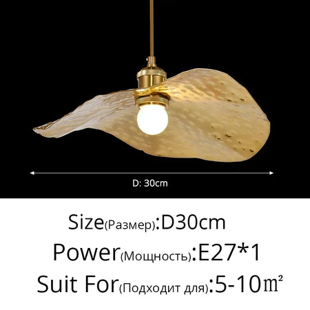 Pendant Light - New Chinese Lotus Leaf Chandelier for Kitchen Bar SW-36210458 - SWEET-LIGHTS