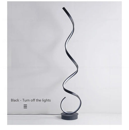 Floor Lamp - Modern LED Strip Minimalist Black White Light SW-36210457 - SWEET-LIGHTS