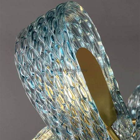 Chandelier - Hot Sales Blue Glass LED Lamp for Home Decor SW-36210457 - SWEET-LIGHTS