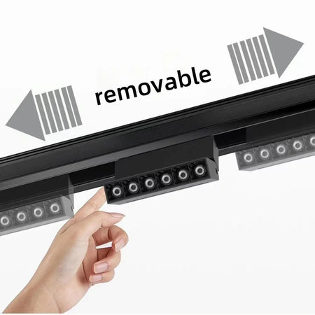 Spotlight - 6W 12W 18W 24W LED Embedded Magnetic Track Light SW-36210347 - SWEET-LIGHTS