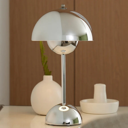 Table Lamp - Touch Control Infinitely Dimmable Mushroom Desk Lamp for Bedroom Living Room Study Cafe Restaurant SW-36210438 - SWEET-LIGHTS