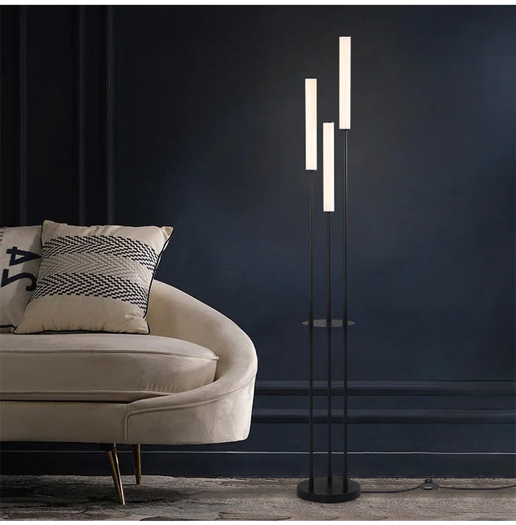 Floor Lamp - Modern LED Shelf Storage Lighting Dimmable with Remote Control SW-36210457 - SWEET-LIGHTS