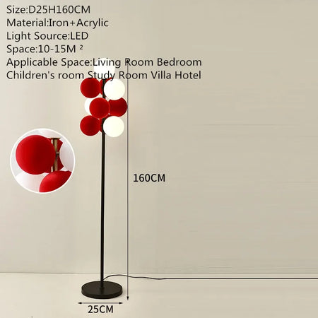 Floor Lamp - TEMAR Contemporary Luxury Light for Living Room Bedroom Study Villa Hotel SW-36210347 - SWEET-LIGHTS