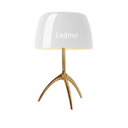 Table Lamp - Italian Designer Glass Shade Tripod Desk Light SW-36210345 - SWEET-LIGHTS