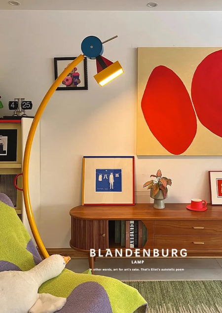Floor Lamp - Novel Artistic Design LED, Color Building Blocks, Adjustable Angle SW-36210578 - SWEET-LIGHTS