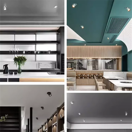 Spotlight - 1Pcs NEW Style LED Aluminum Recessed Rotating Downlight 9W12W15W18W20W24W Epistar Chip COB Ceiling Lamp AC85-265V SW-36210357 - SWEET-LIGHTS