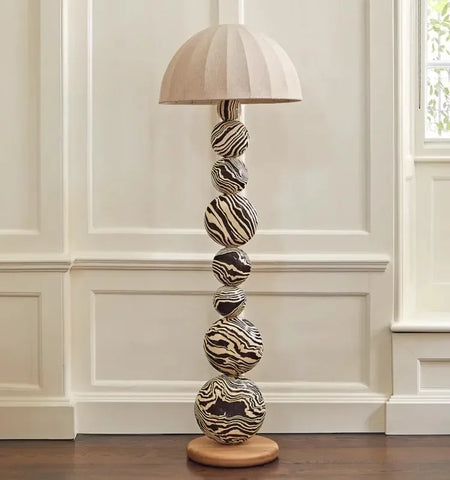 Floor Lamp - NEW Designer Hand-Painted Art Ball Lamp for Living Room Study Decor SW-36210478 - SWEET-LIGHTS