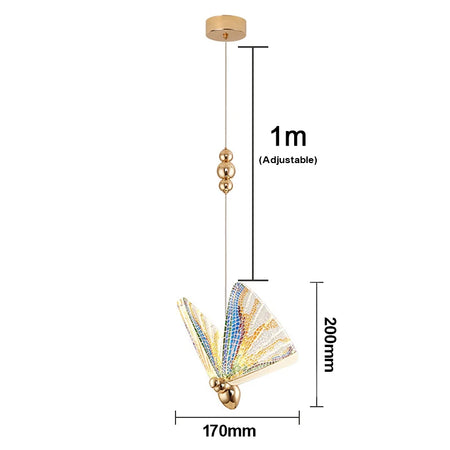 Wall Light - LED Wall Lamp Modern Creative Nordic Butterfly Bedroom Living Room Aisle Lighting SW-36210347 - SWEET-LIGHTS