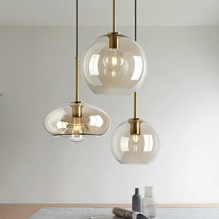 Pendant Light - Nordic LED Glass Chandelier Multi Head for Dining Room Living Room Bedroom Cafe SW-36210578 - SWEET-LIGHTS