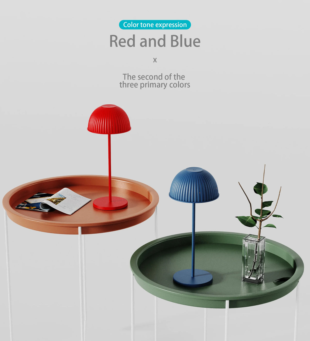 Table Lamp - Modern Luxury Cordless LED Rechargeable Night Light SW-36210478 - SWEET-LIGHTS
