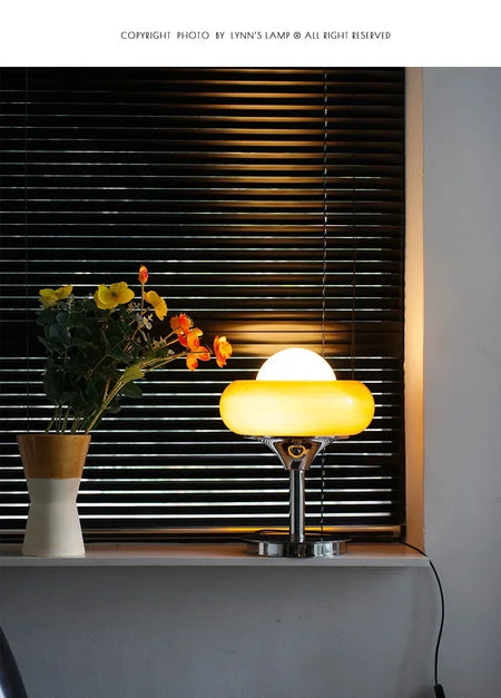 Floor Lamp - Nordic Vintage Guzzini Bauhaus Light Yellow Cream SW-36210345 - SWEET-LIGHTS