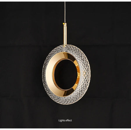 Pendant Light - Nordic Ring LED Indoor Hanging Lamp Room Decor SW-36210234 - SWEET-LIGHTS