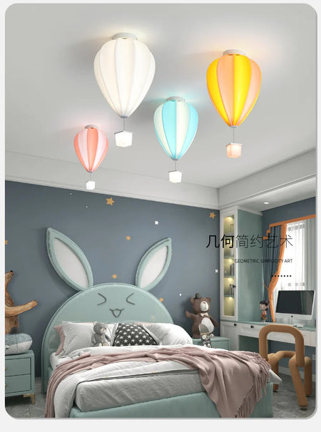 Children Lighting - Cartoon Ceiling Light Hot Air Balloon Lamp SW-36210347 - SWEET-LIGHTS