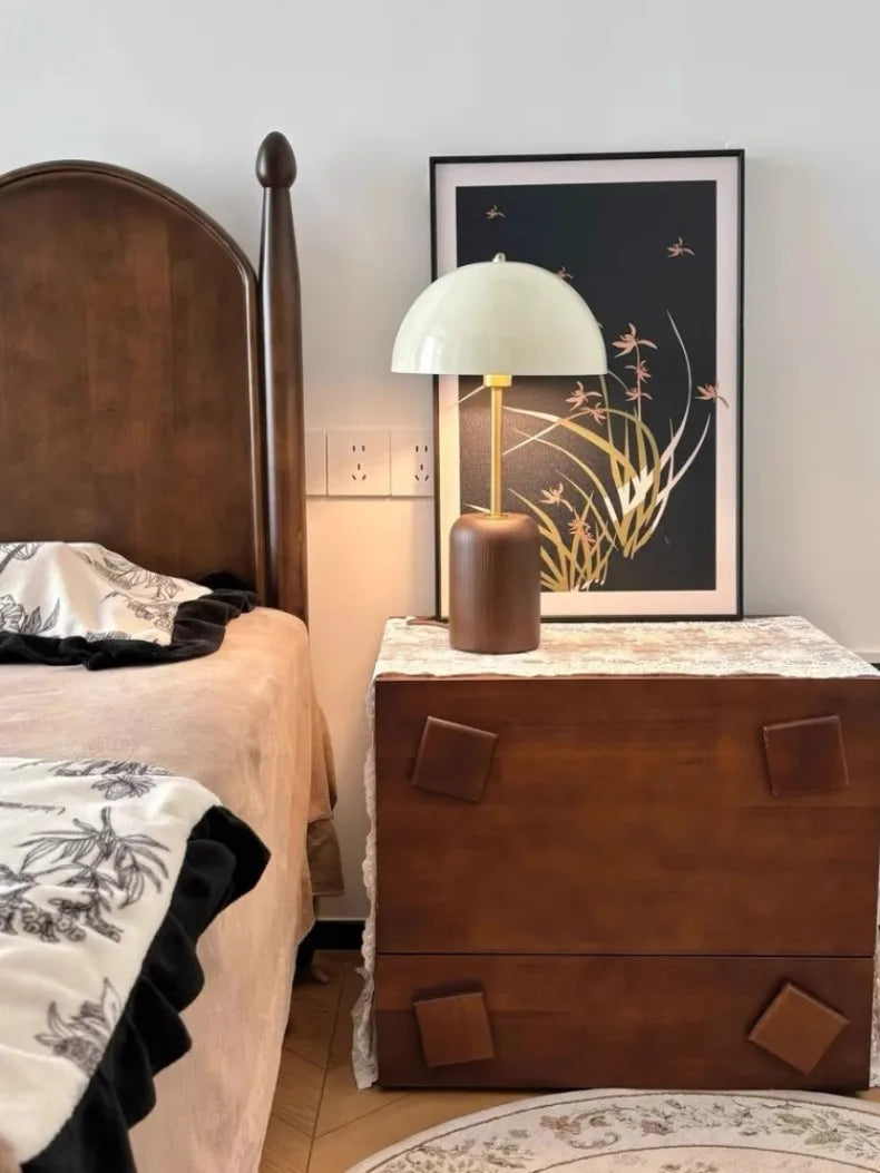 Table Lamp - French Medieval Vintage Solid Wood LED E14 SW-36210347 - SWEET-LIGHTS