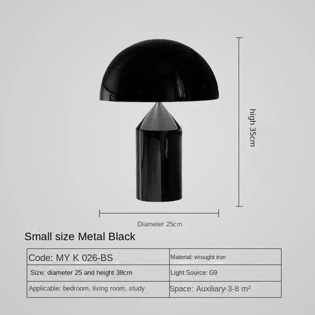 Table Lamp - Creative Mushroom LED Modern Luxury Gold Nordic Art Eye Protection Room Decor SW-36210345 - SWEET-LIGHTS