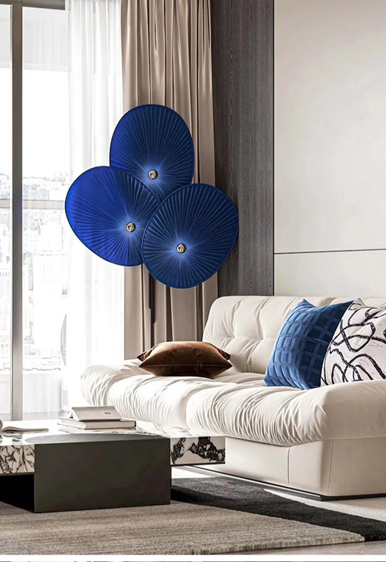 Floor Lamp - Modern Nordic Minimalism Fan Shaped Sofaside Lamp SW-36210012 - SWEET-LIGHTS