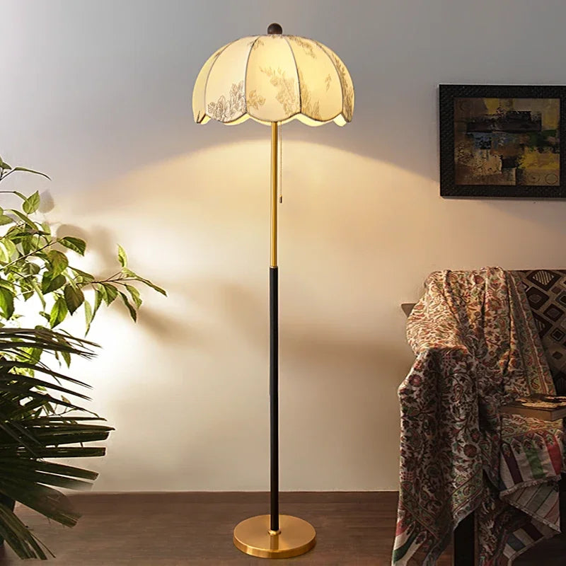 Floor Lamp - TEMAR American Retro Luxurious Standing Light SW-36210457 - SWEET-LIGHTS