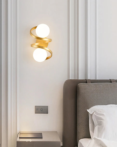 Wall Light - Interior LED Wall Lamps Wall Lighting Fixtures for Bedroom Living Room Indoor Frosted Glass Ball Sconce SW-36210458 - SWEET-LIGHTS