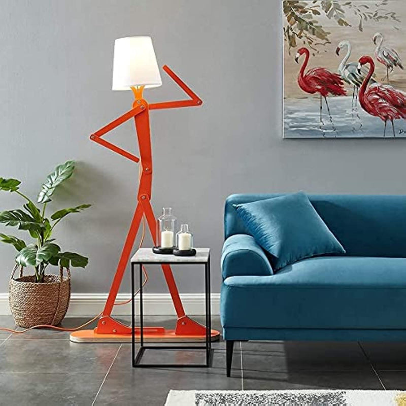 Floor Lamp - Creative DIY Wooden Humanoid Puppet LED Light SW-36210123 - SWEET-LIGHTS