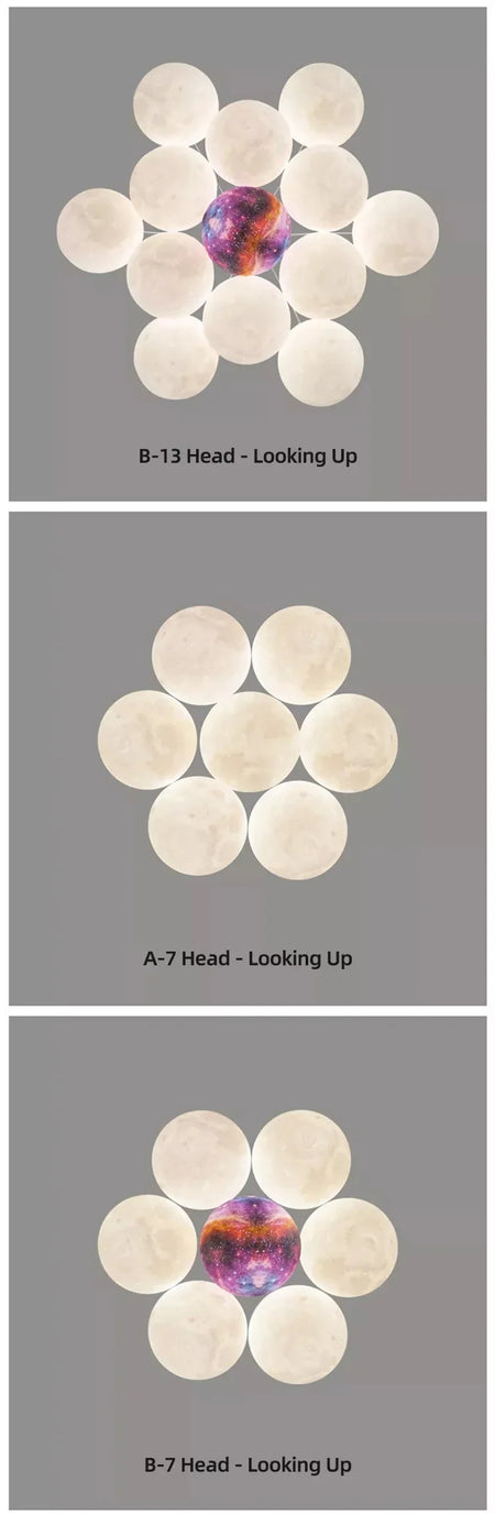 Children Lighting - Creative Moon Ceiling Chandelier Indoor Lamp SW-36210345 - SWEET-LIGHTS