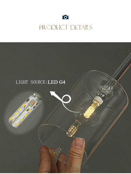 Pendant Light - Italian Minimalist Designer Bar Glass Cup LED Lamp SW-36210123 - SWEET-LIGHTS