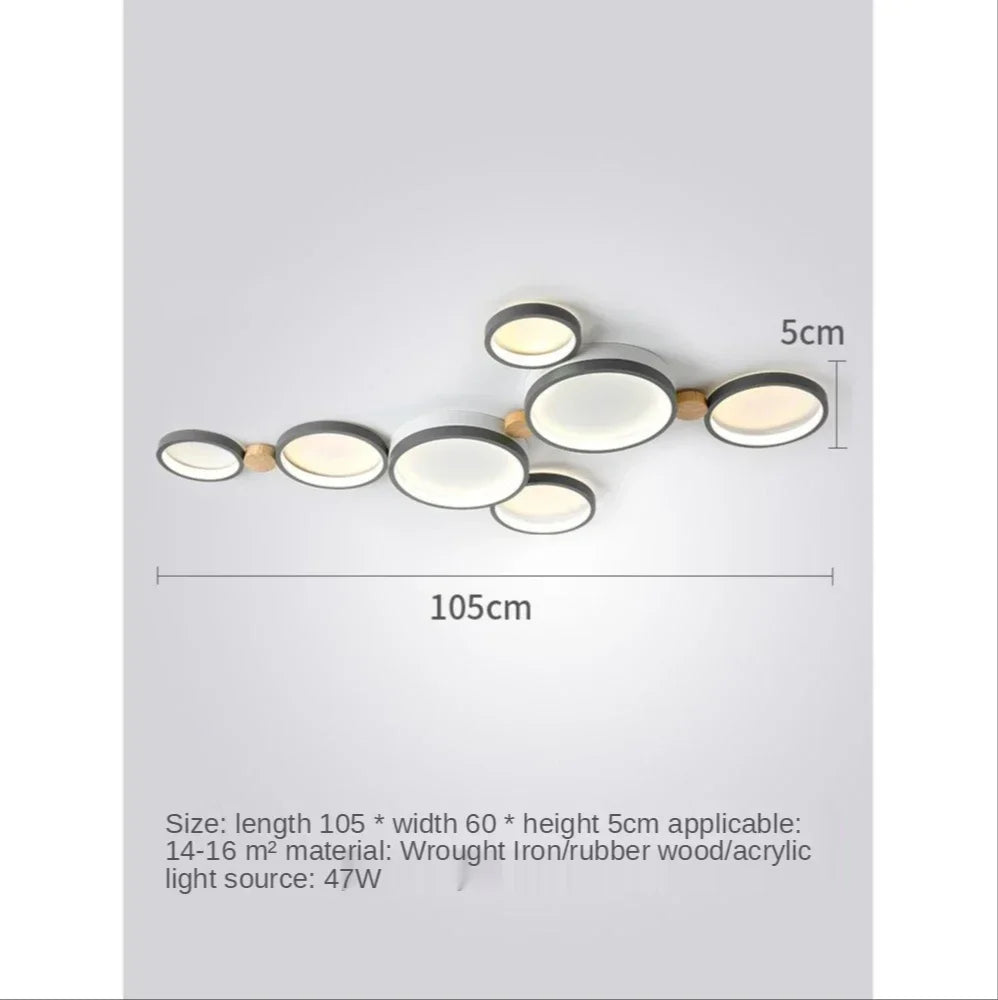 Ceiling Light - Scandinavian Style Indoor Chandelier LED Lamp SW-36210579 - SWEET-LIGHTS