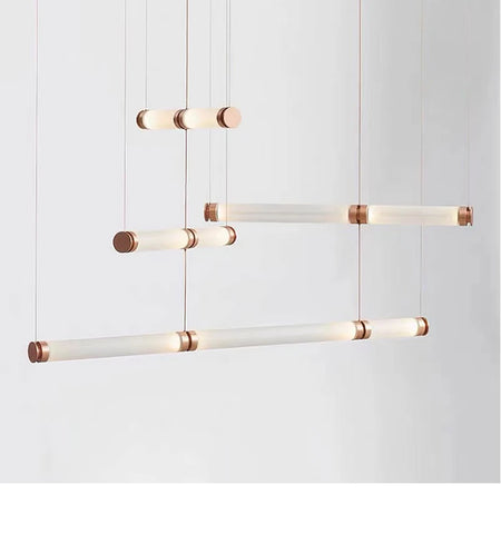 Pendant Light - Nordic Style Designer Stained Glass LED Chandelier SW-36210579 - SWEET-LIGHTS