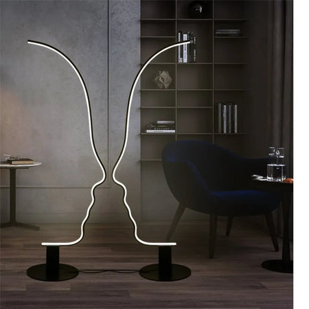 Floor Lamp - New Modern Human Face LED Decor Light SW-36210345 - SWEET-LIGHTS
