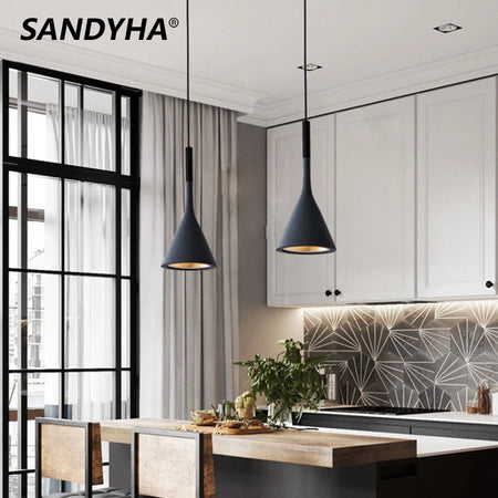 Pendant Light - Modern Led Black White Kitchen Island Fixture SW-36210345 - SWEET-LIGHTS
