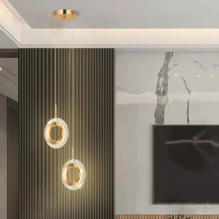 Pendant Light - Nordic Ring LED Indoor Hanging Lamp Room Decor SW-36210234 - SWEET-LIGHTS