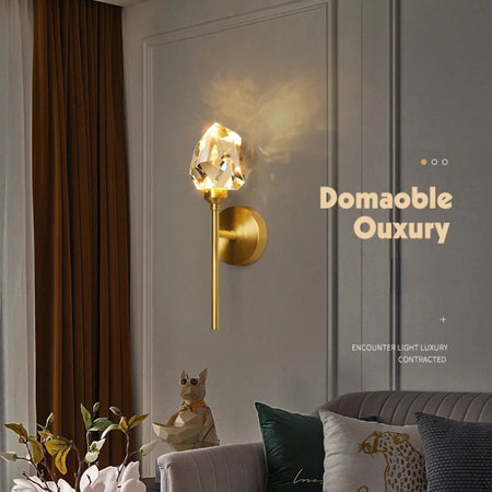 Wall Light - Modern Led Wall Lighting for Bedroom Living Room Hotel Sconce Crystal Luxury Gold SW-36210347 - SWEET-LIGHTS