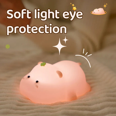 Children Lighting - Cute Rabbit Rechargeable Night Lamp Touch Sensor USB Light for Kids Gift SW-36210345 - SWEET-LIGHTS