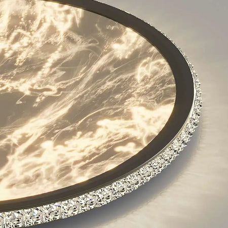 Ceiling Light - Modern Black/White LED Fixture Remote Dimmable for Home Decor SW-36210457 - SWEET-LIGHTS