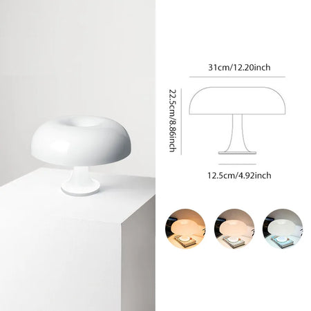 Table Lamp - Mushroom Touch Sensor Dimming LED Night Light Orange SW-36210345 - SWEET-LIGHTS