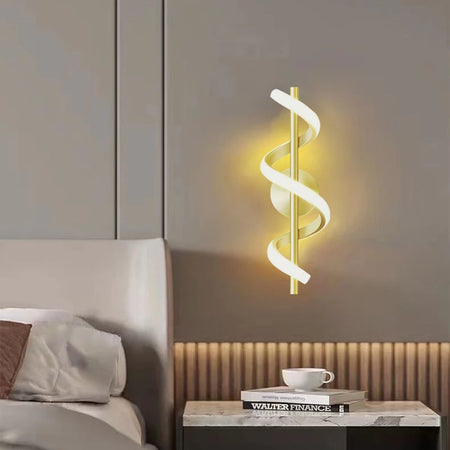 Wall Light - Minimalist LED Wall Lamp Black White Gold SW-36210345 - SWEET-LIGHTS