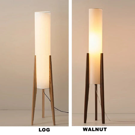 Floor Lamp - Japanese Retro Wabi-sabi Solid Wood E27 Lamp SW-36210579 - SWEET-LIGHTS