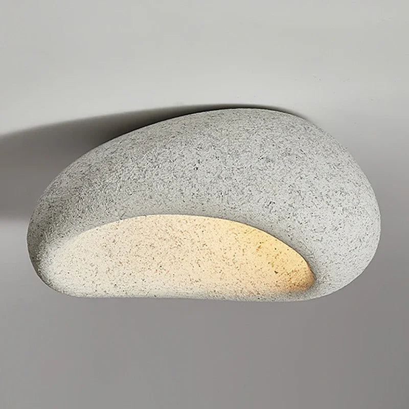 Ceiling Light - Modern Japanese Wabi Sabi Grey 45cm Lamp Coral Red SW-36210123 - SWEET-LIGHTS
