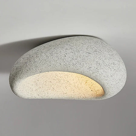 Ceiling Light - Modern Japanese Wabi Sabi Grey 45cm Lamp Coral Red SW-36210123 - SWEET-LIGHTS