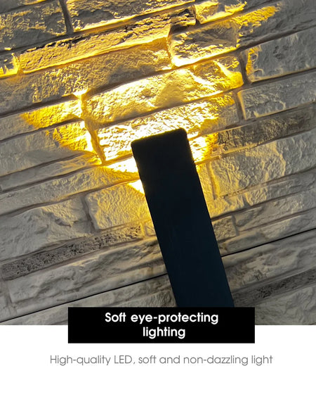 Outdoor Light - Waterproof Aluminum Wall Lamp 18W LED Black SW-36210578 - SWEET-LIGHTS