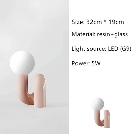 Table Lamp - Nordic Postmodern Glass Desk Lamp SW-36210579 - SWEET-LIGHTS