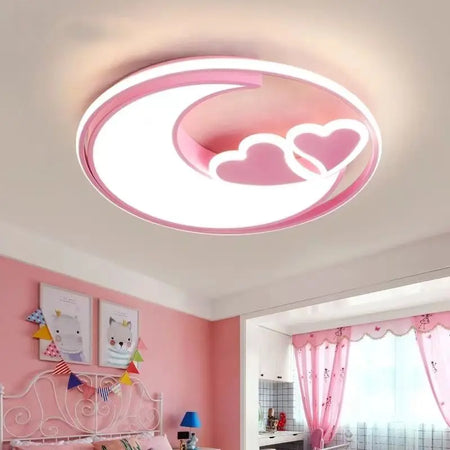 Children Lighting - Heart Shape Ceiling Lights For Girls Room Kids Bedroom Lamp SW-36210345 - SWEET-LIGHTS