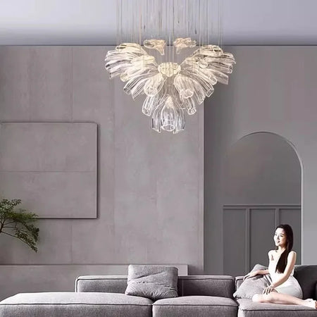 Chandelier - Italy Designer Crystal Glass Pendant Lights Luxury SW-36210457 - SWEET-LIGHTS