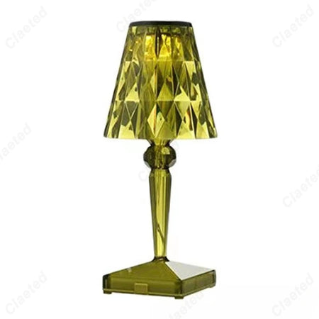 Table Lamp - LED Acrylic Diamond Crystal Decorative Desk Lamp USB Charging Touch Nightlight SW-36210457 - SWEET-LIGHTS