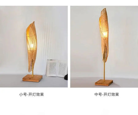 Floor Lamp - Vintage Bamboo Weaving Lamp for Bedroom SW-36210923 - SWEET-LIGHTS