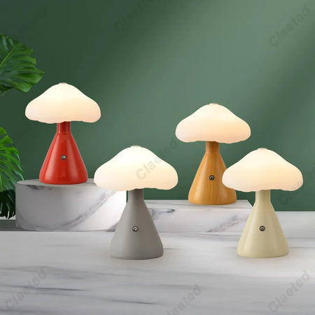 Table Lamp - LED Mushroom Night Light Touch Switch Bedroom SW-36210457 - SWEET-LIGHTS