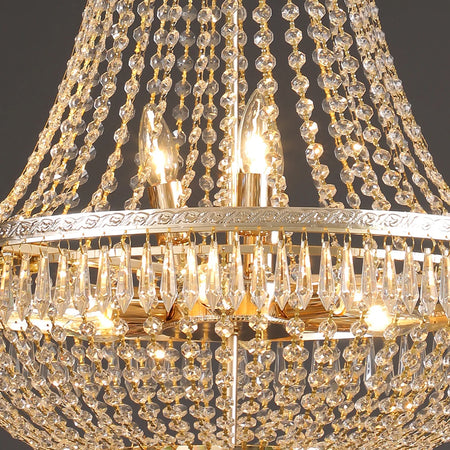 Chandelier - LED Pendant Light Luxury European-Style Crystal SW-36210123 - SWEET-LIGHTS