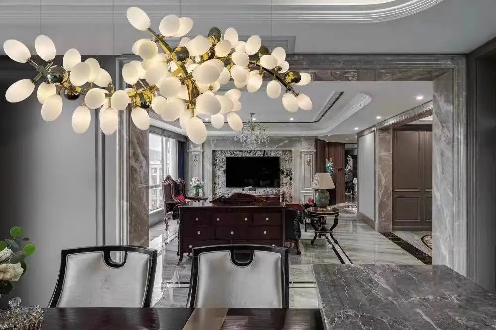 Chandelier - Nordic Luxury Grapes Bunch Hanging Lamp for Dining Room Living Room Decor SW-36210456 - SWEET-LIGHTS