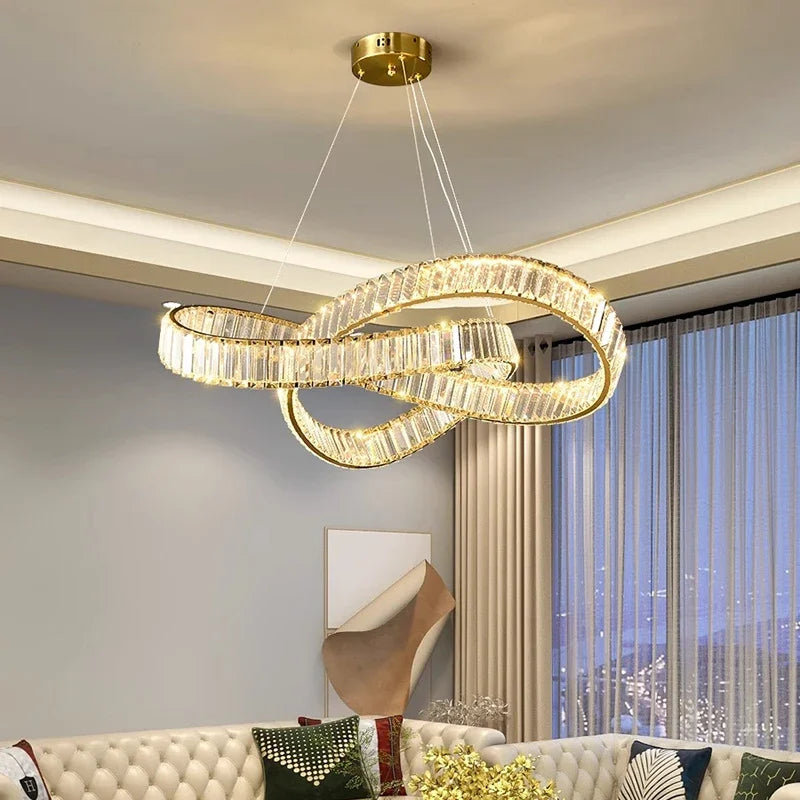 Pendant Light - Modern Home Decoration Crystal Chandelier Living Room Lamp Dining Table Pendant Lights SW-36210567 - SWEET-LIGHTS