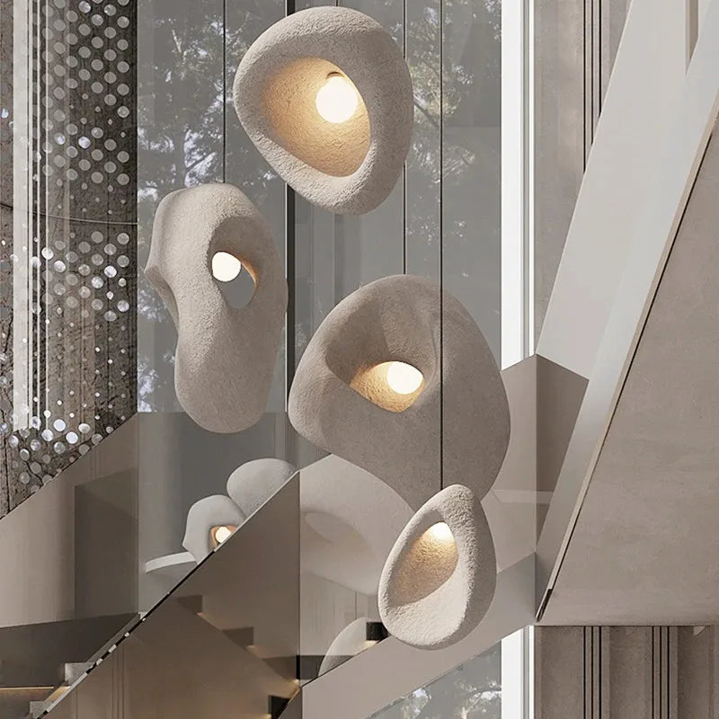 Pendant Light - Modern Wabi-sabi Handmade LED Chandelier Fixture SW-36210457 - SWEET-LIGHTS