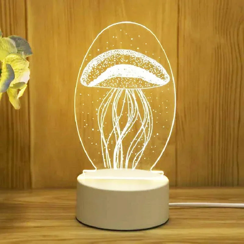 Children Lighting - Romantic Love 3D Led Lamp for Kids Night Light SW-36210489 - SWEET-LIGHTS